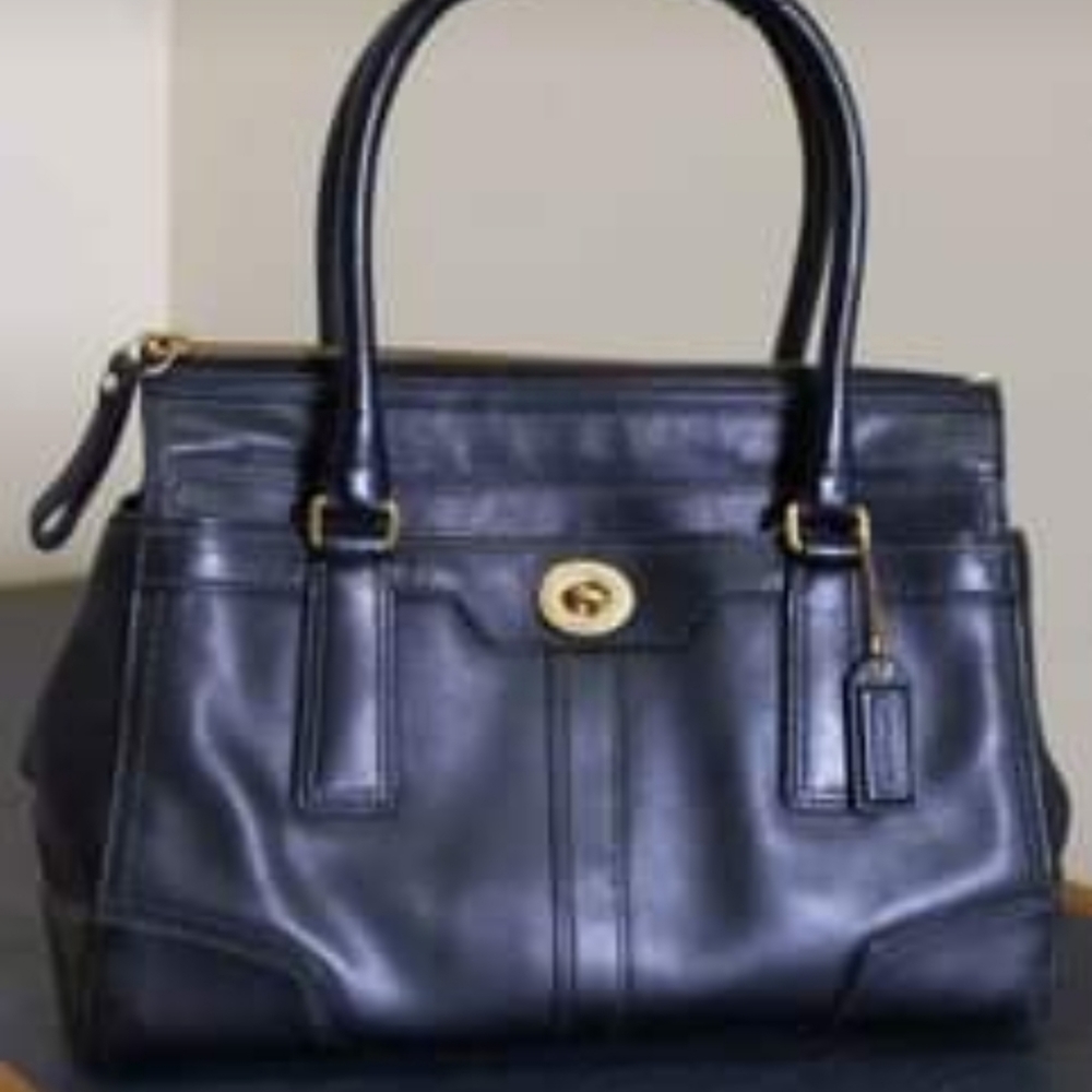 Coach Satchel 11047 Vintage Black